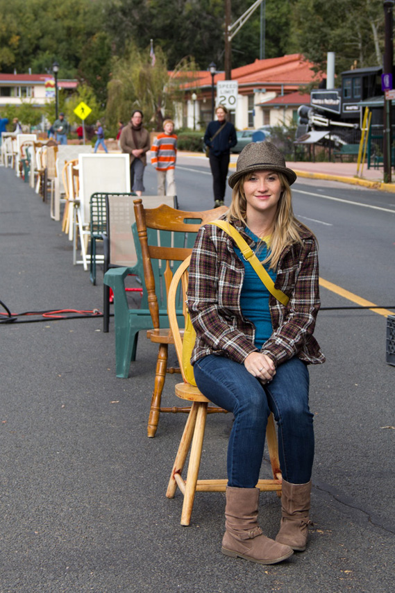 Chelise at the Chair Project