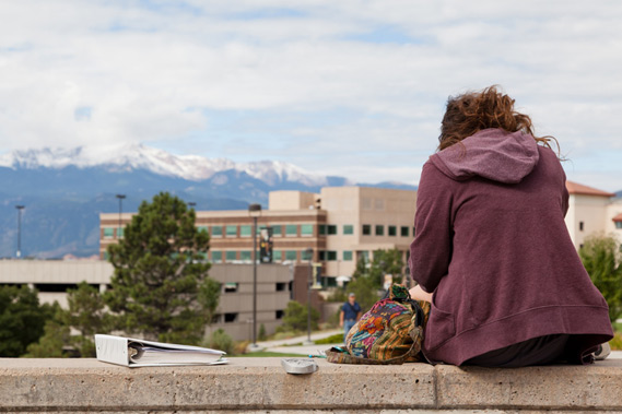 Student Studying