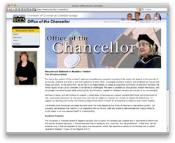 Chancellor Site Screenshot